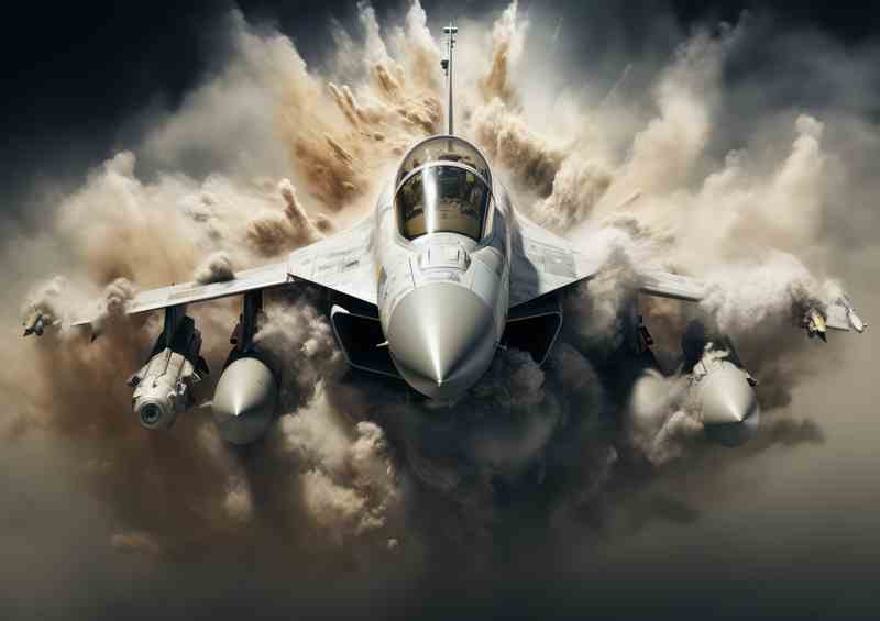 Fighter Jet ready for combat