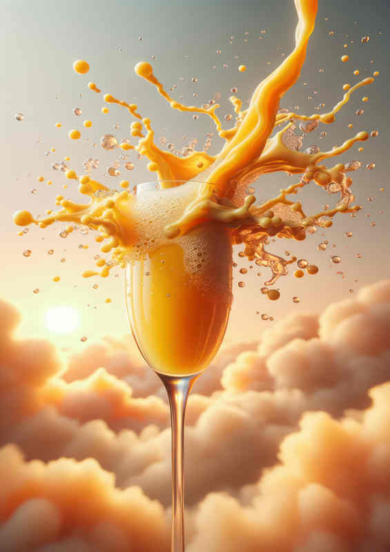 Mimosa Morning Champagnes Bubbly Interaction with Juice