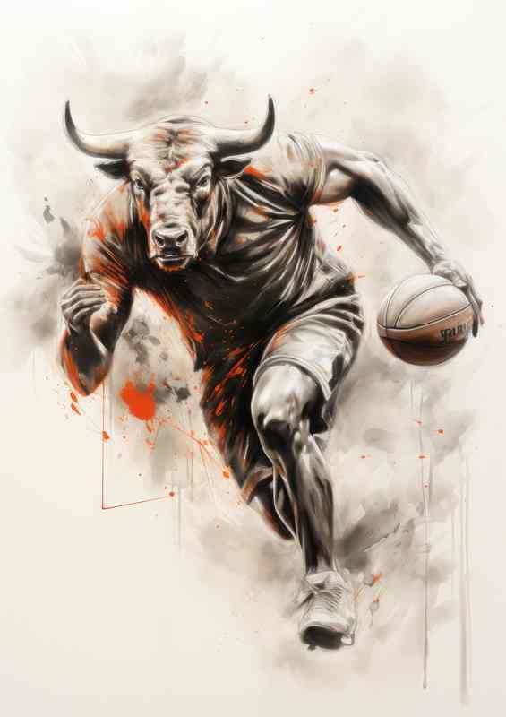 Michigan bulls shooting player basketball