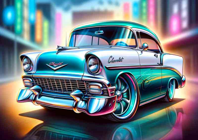 Chevy Xtreme Metal Poster