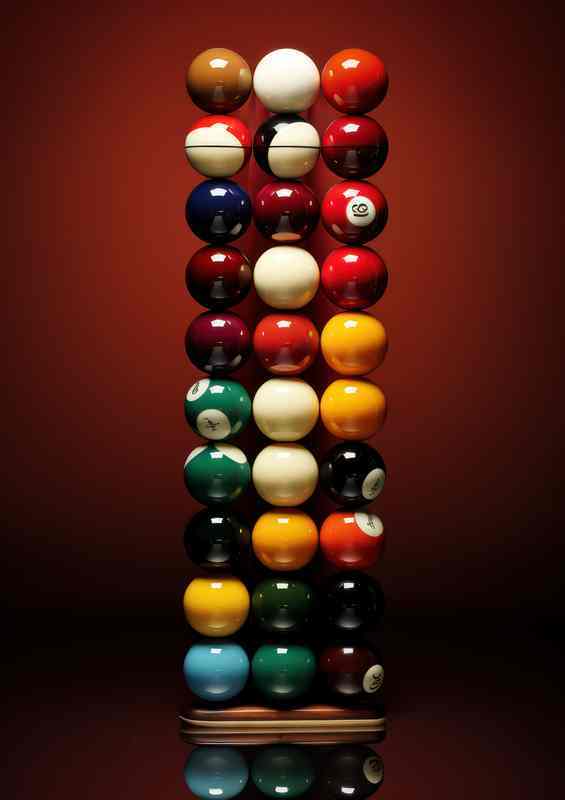 Snooker all the balls