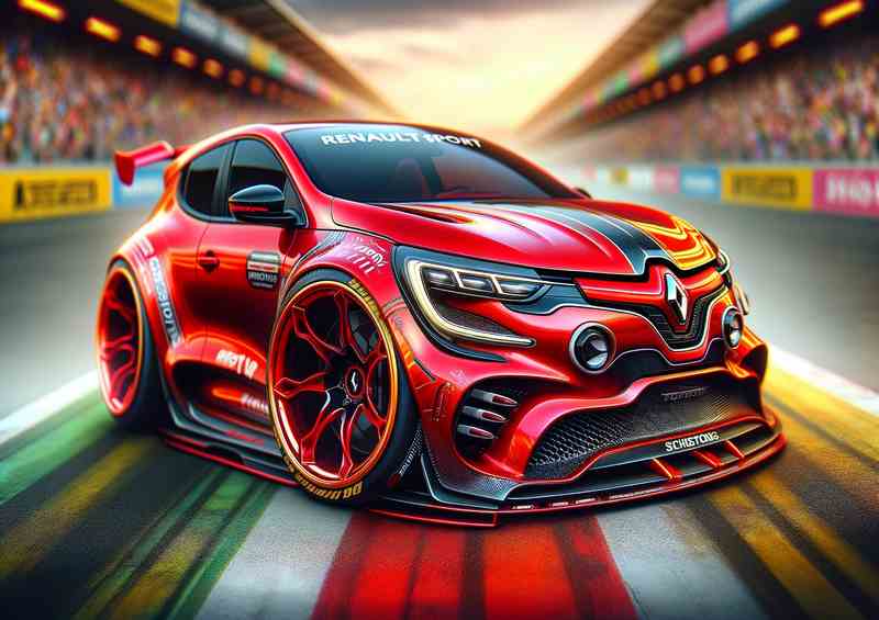 Renault Sport Megane XLR8 Metal Poster
