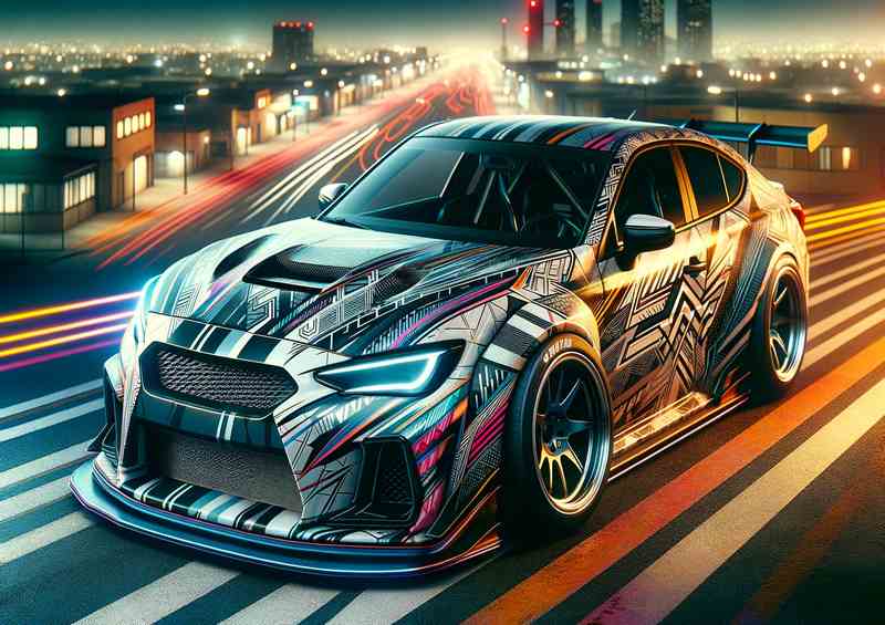 StreetRacing Car w/ Enhanced Graphics