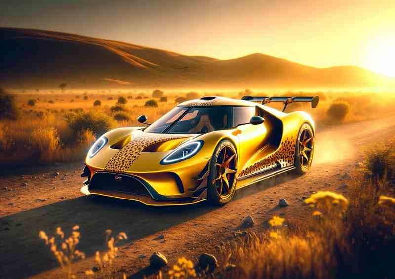 Swift Cheetah Spirit Yellow Sports Car