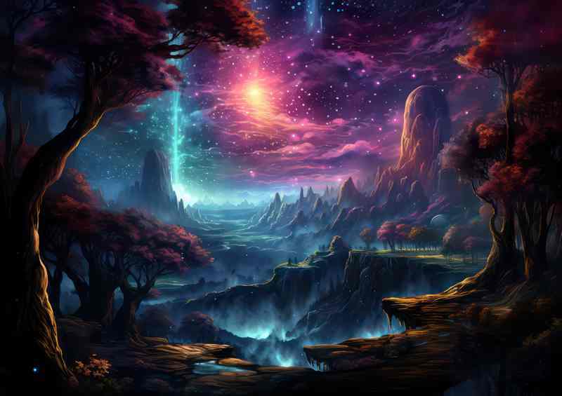 Radiant Realms A Journey into Colorful Fantasies