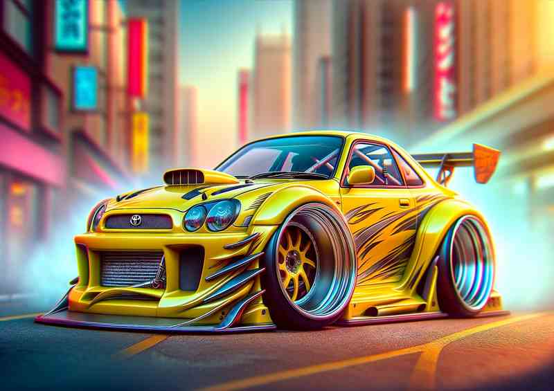 Toy Racing Beast - Metal Poster