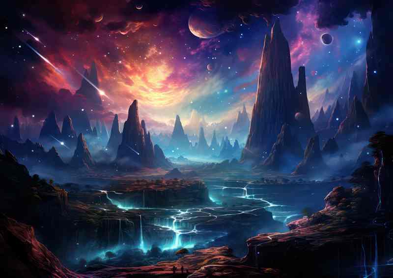 Vivid Vales Enchantments of the Lustrous Land