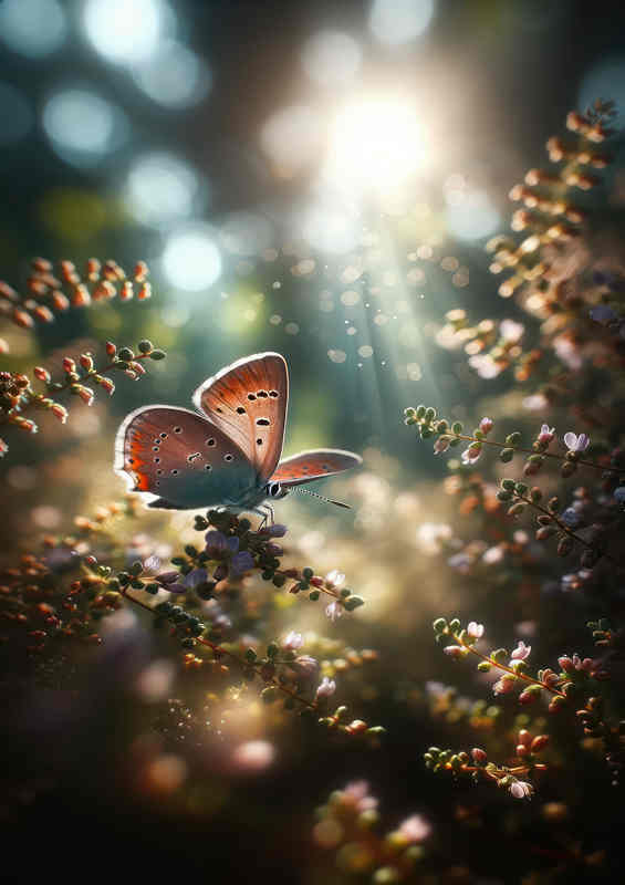 Brit. Copper Butterfly