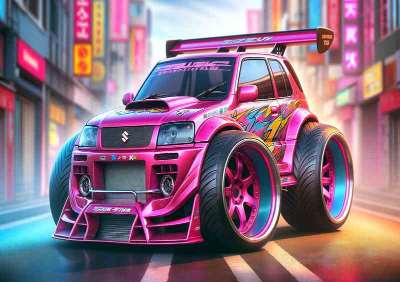 Vitara XRacer Metal Poster