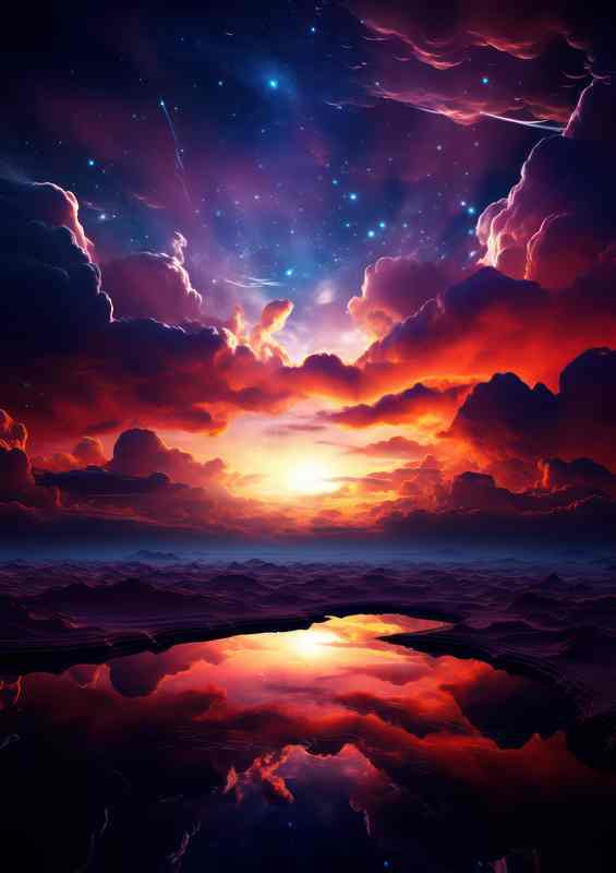 Radiant Reservoirs Lakes in Lustrous Lands