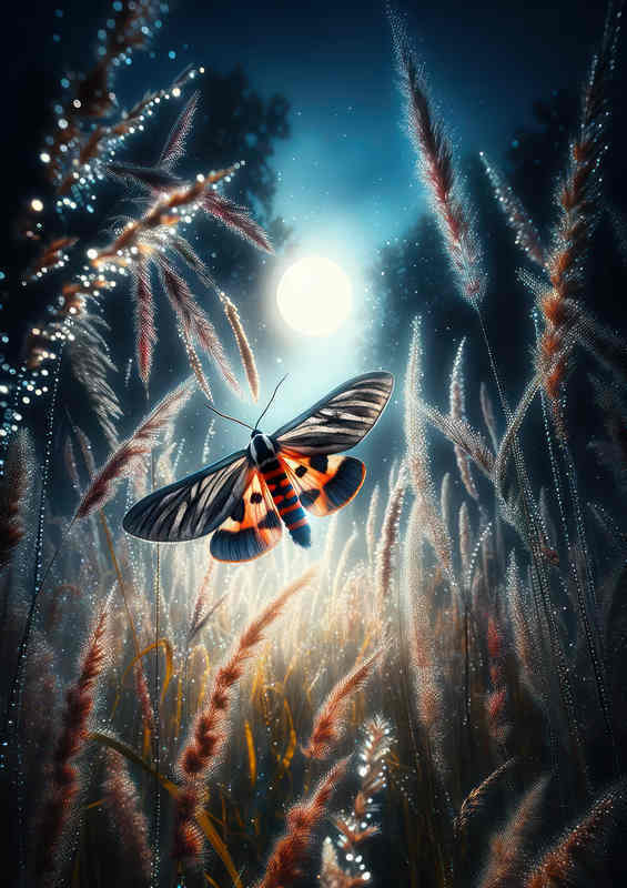 Tiger Night Dance Poster