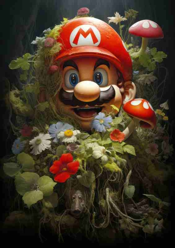 Super mario style art from beyond