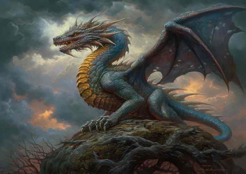 The Radiant Wings of the Serpentine Wonder