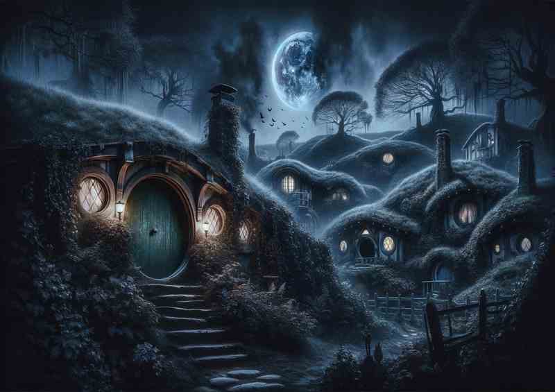 Gothic Moon Shire Hobbit Homes
