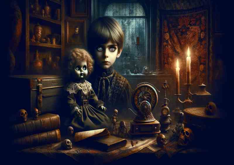 Whispers of the Past Gothic Dolls Gaze