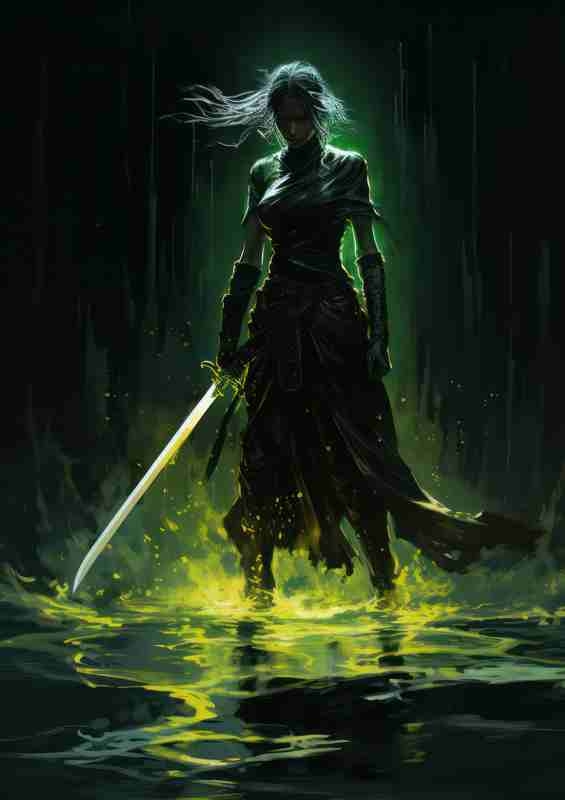 khaleesi in dark waiting