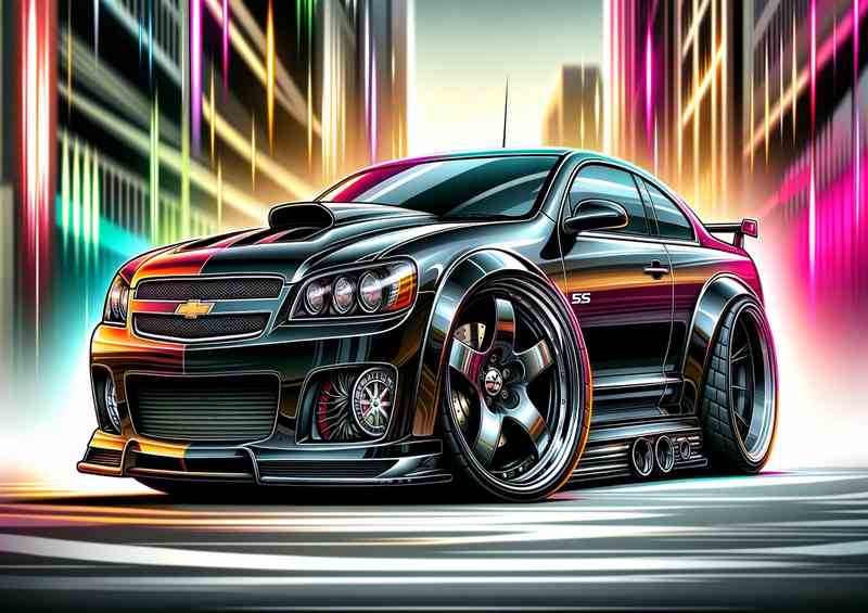 Chevy Monte Carlo SS | Exag Wheels Metal Poster