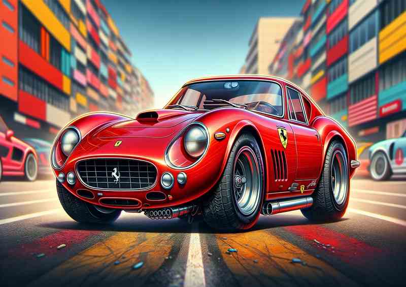Ferrari 365 GTB 4 Daytona | Exaggerated Features