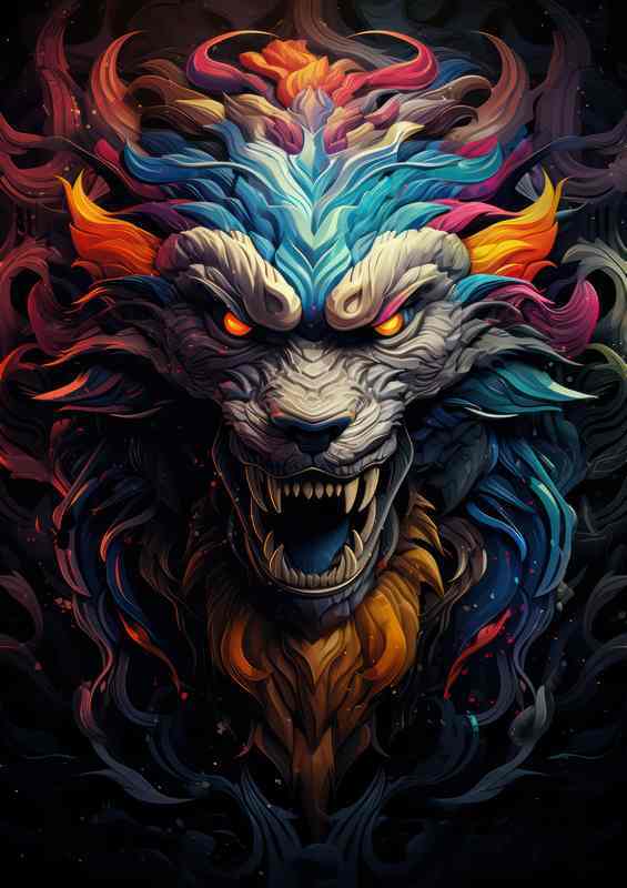 Drag Archs + Colors Metal Poster