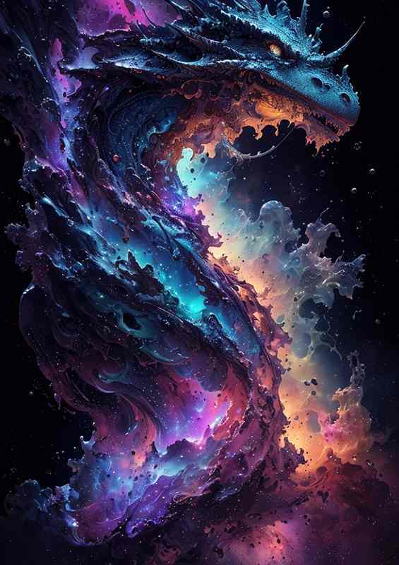 Dragon in space