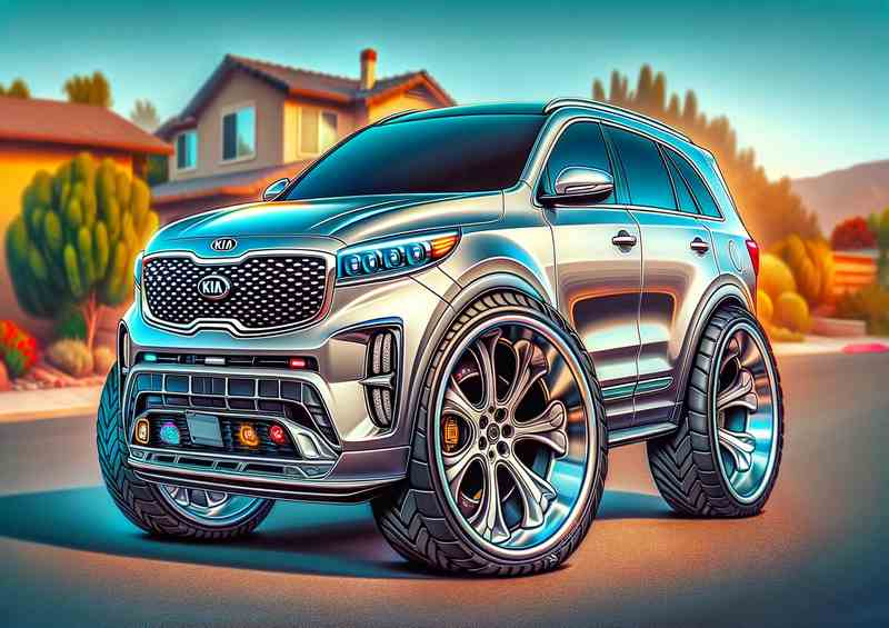 Kia Sorento 4x4 style in bronze