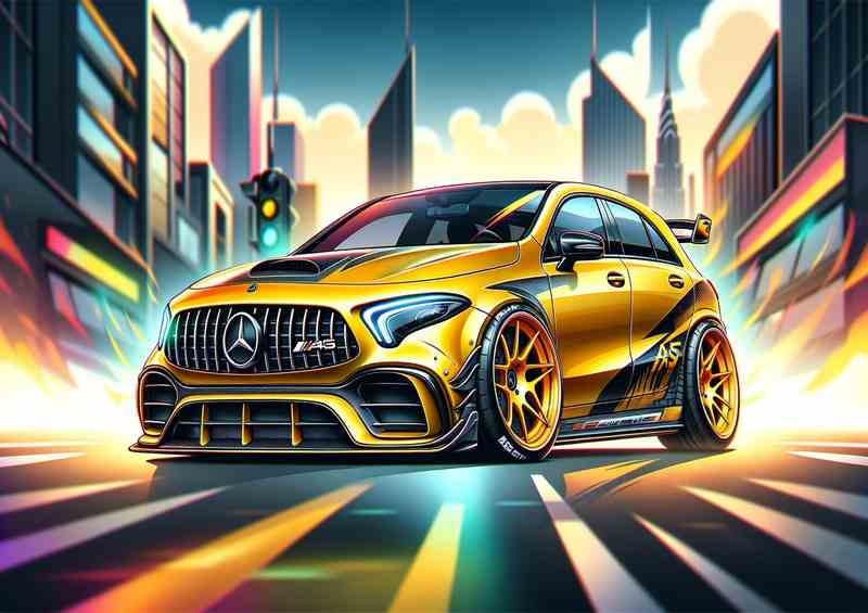 Mercedes AMG A45 S - Exag Yello