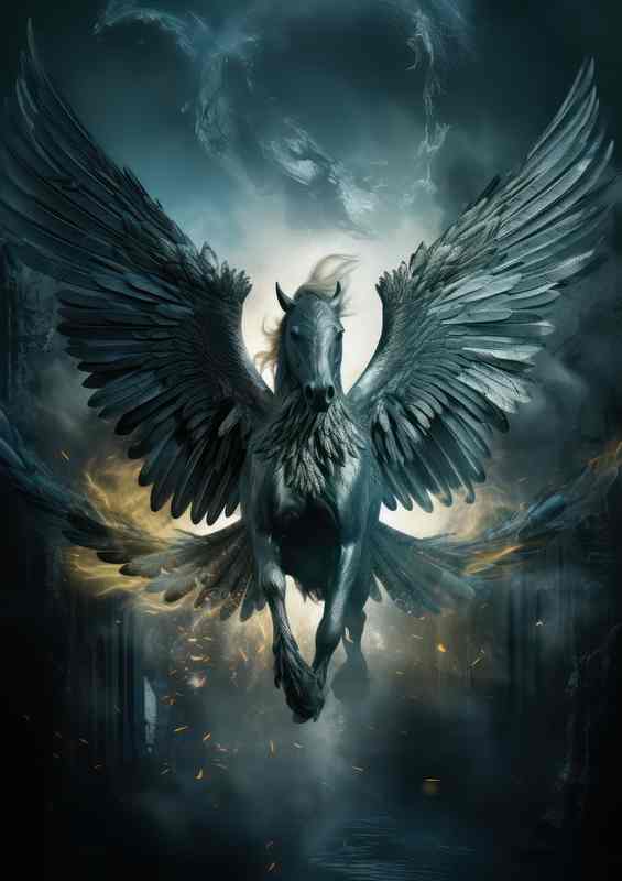 Flight with Pegasus Fantasys Favorite Steed