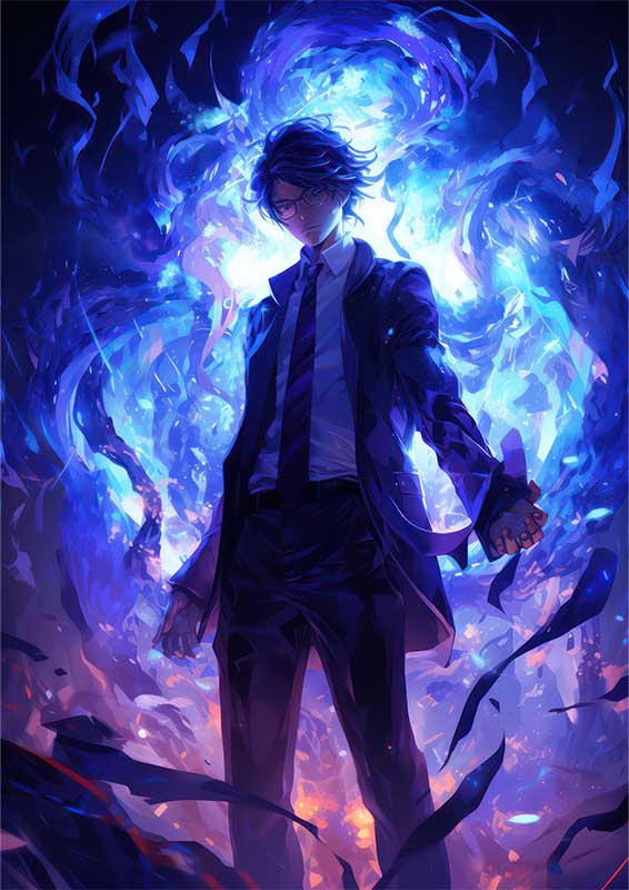 Tanjiro Demon Slayer standing