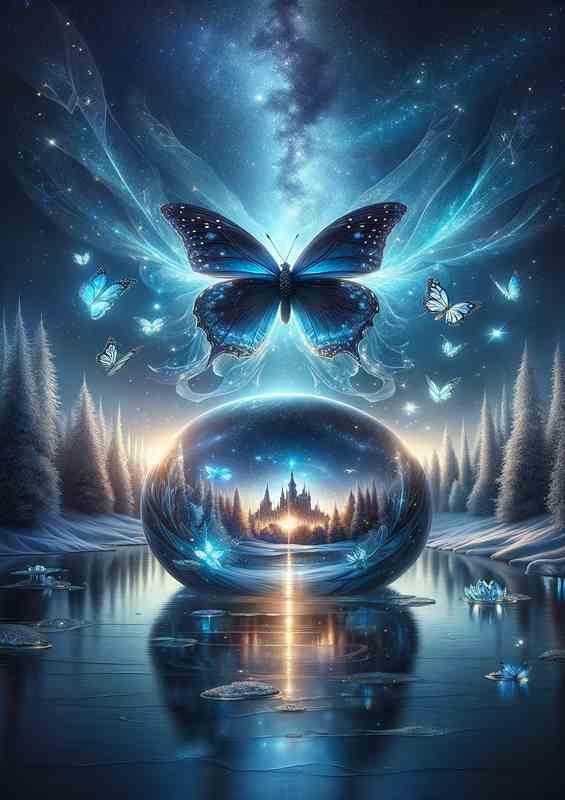 Celestial Butterfly Oasis Vision