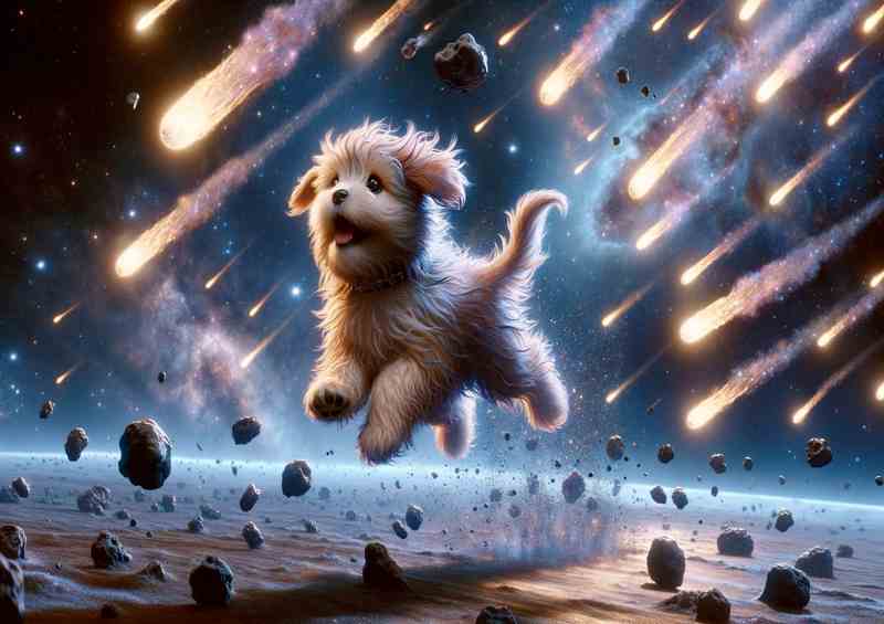 Inters Puppy Chasing Comets
