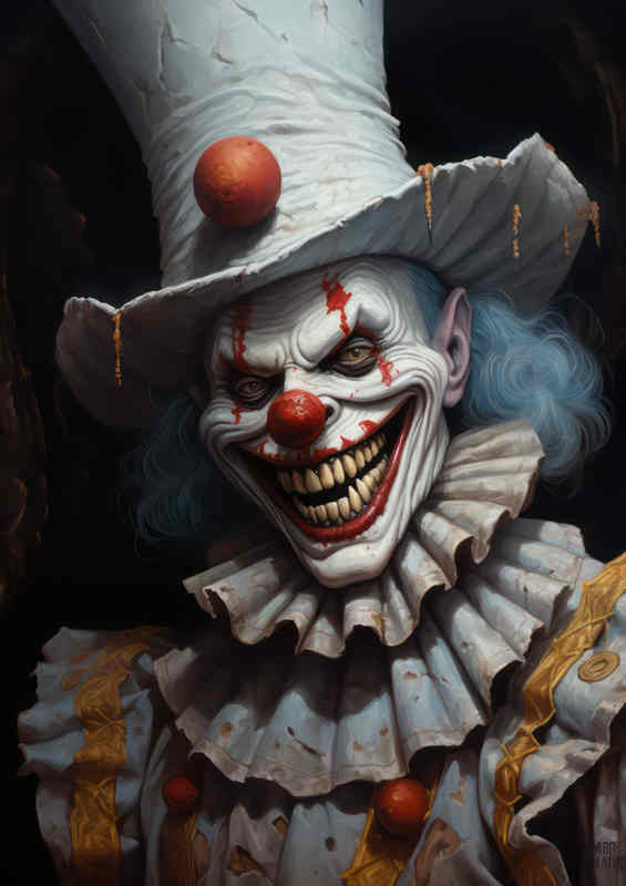 Chasing Shadows Creepy Clowns in the Dark