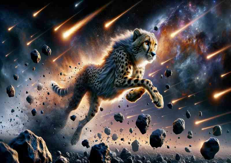 Comet Cheetah Sprinting Through the Asteroid Belt