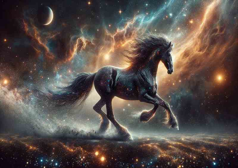 Galactic Stardust Horse