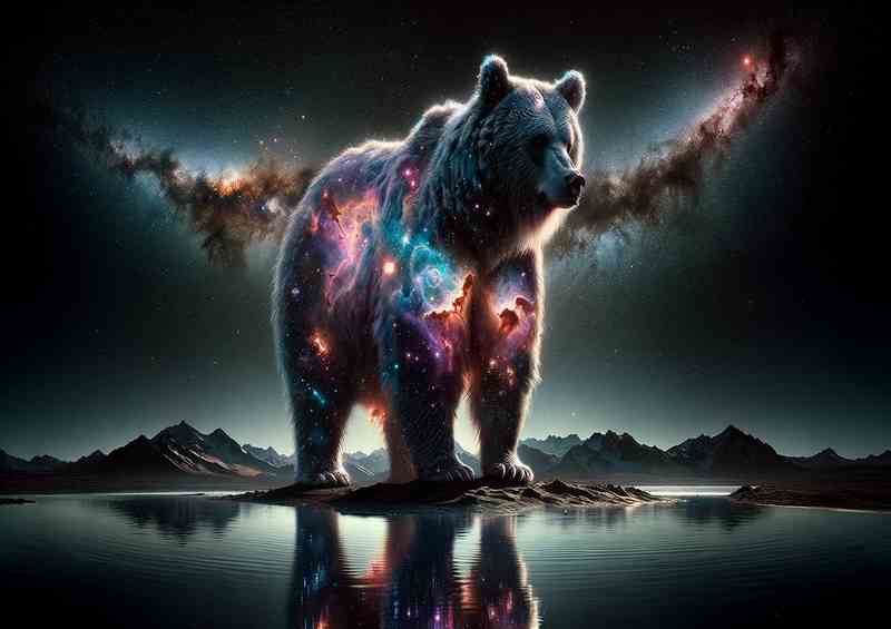 Nebula Bear by Cosmic River