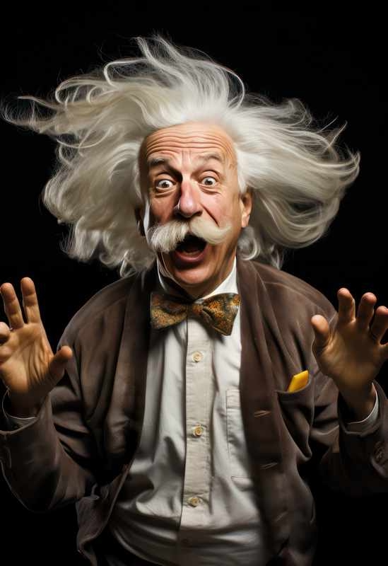 Albert Einstine amazing mind