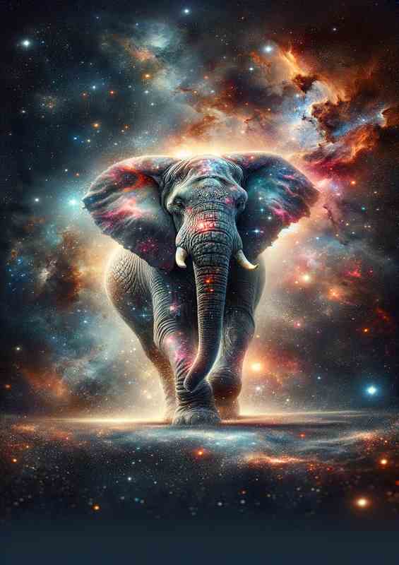 Cosmic Elephant in Stardust