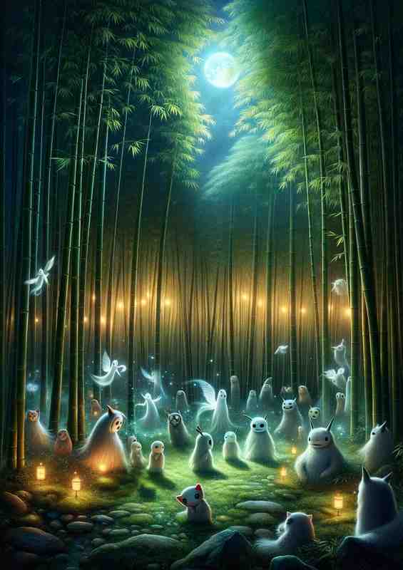 Mystic Bamboo Yokai Whisper