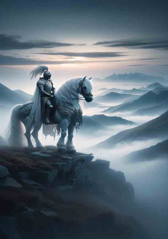 Mystic Knights Quest through Misty Mountain on the edge