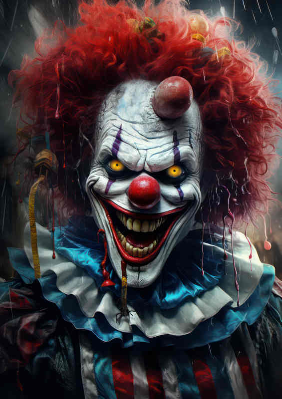 When Smiles Turn Sinister Creepy Clown Horror