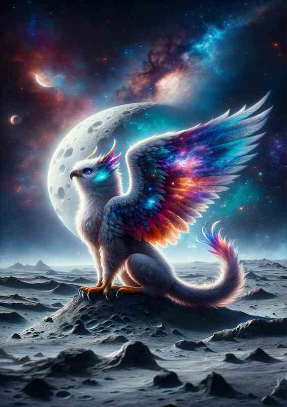 Astral Griffin on Moon