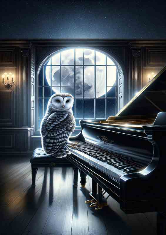 Moonlight Sonata An Owl Pianist