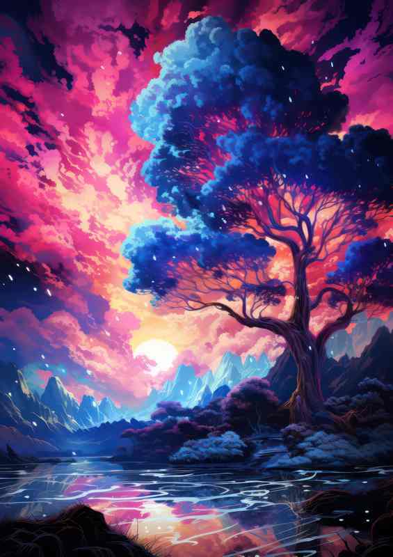 Dreamy Dragonfly Lake
