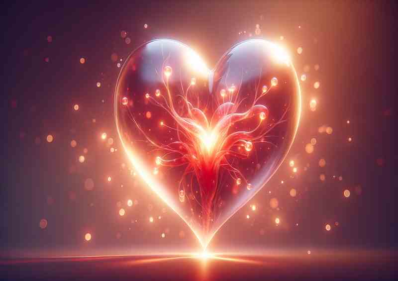 Ambiance Love Heart Glowing Warmth