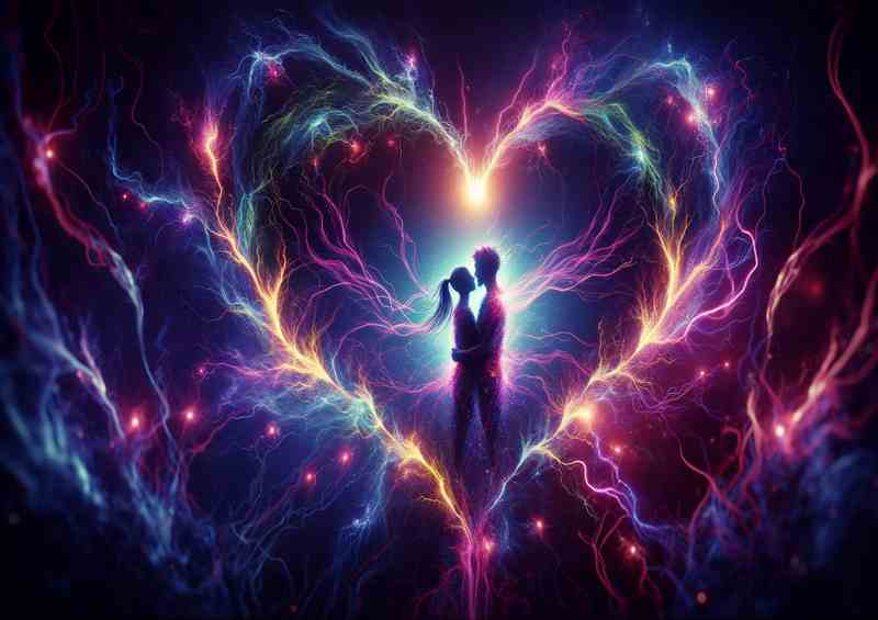 Love Embrace Energy Passion heart filled with love