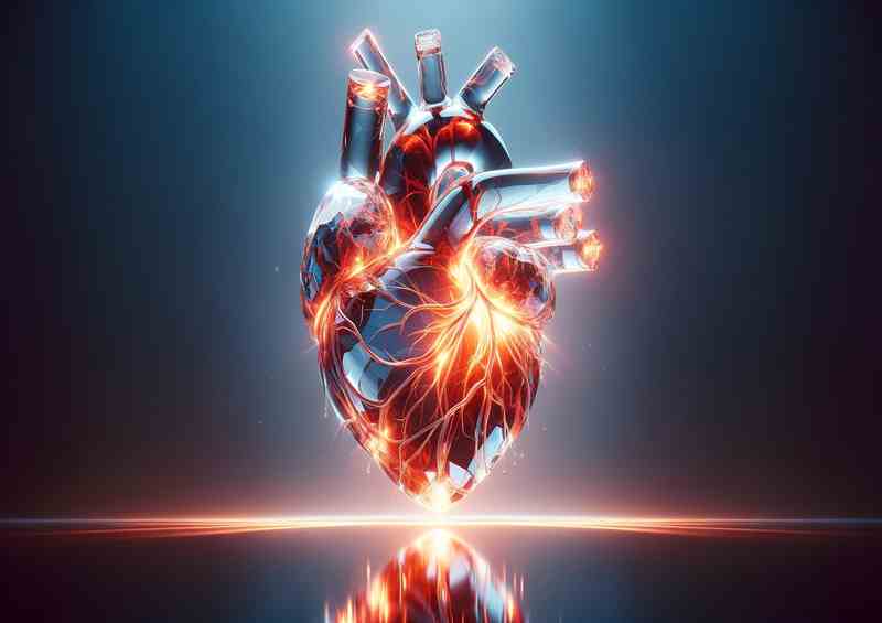 Passionate Crystal Heart Dynamic Light Contrast