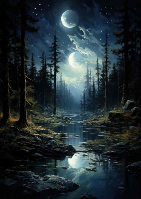 Lustrous Lunar Landscapes