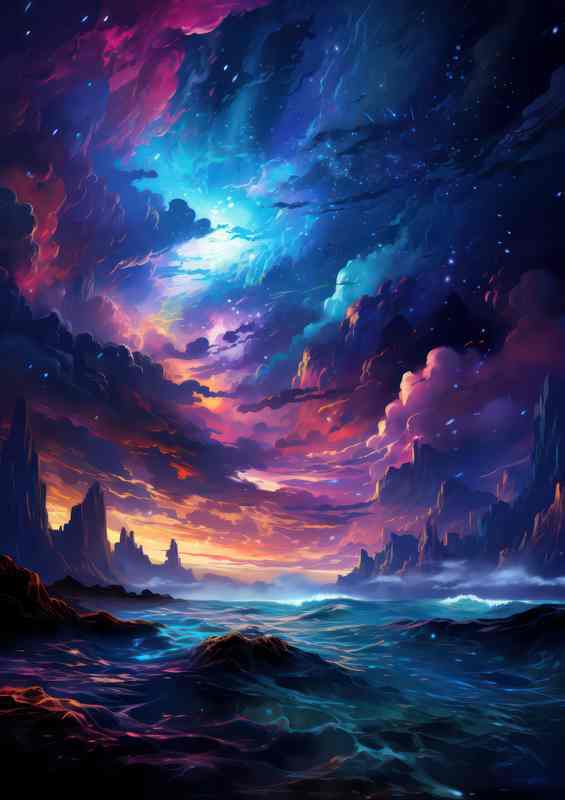 Mysterious Luminescent skies