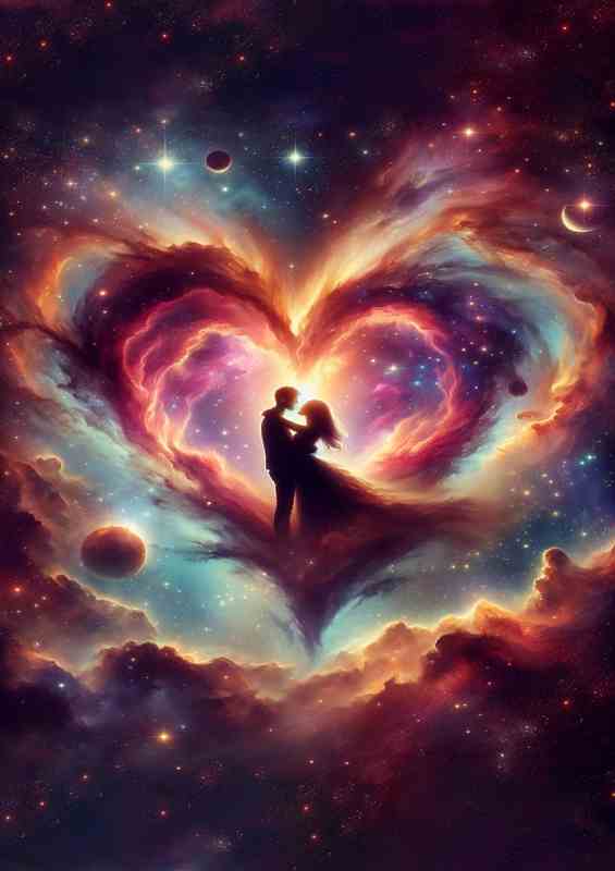 Romance Heart Nebula Close Up