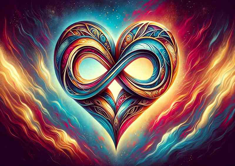 Affection Heart and Infinity Symbol Fusion