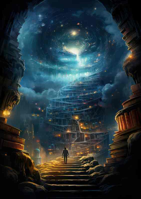Starlit Enchanted stairway to heaven
